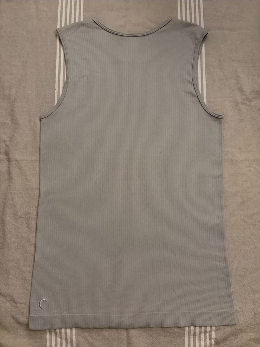 ZYIA Light Gray Parallel Tank - Picture 3 of 4
